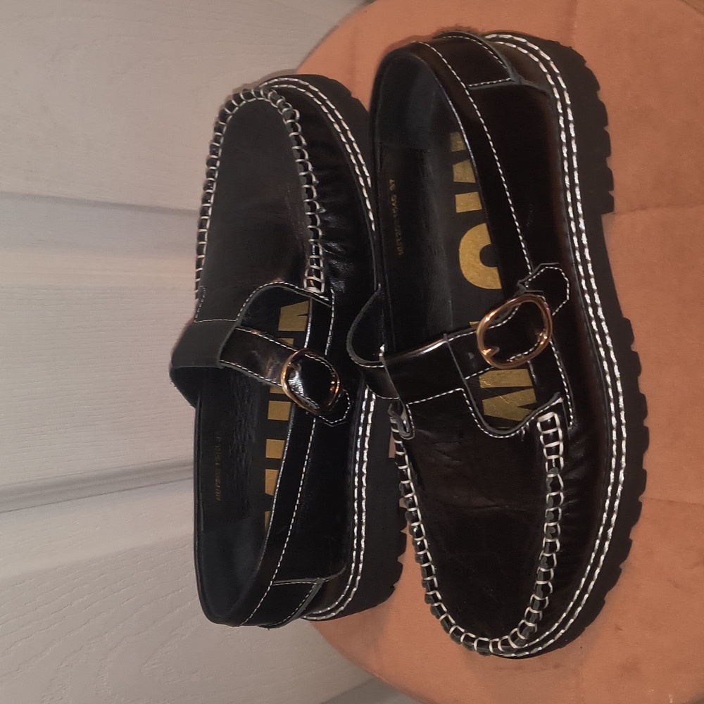 Free People x Mutma Hadley Lugged Oxfords Size EU 37 / US 7 - Picture 4 of 9